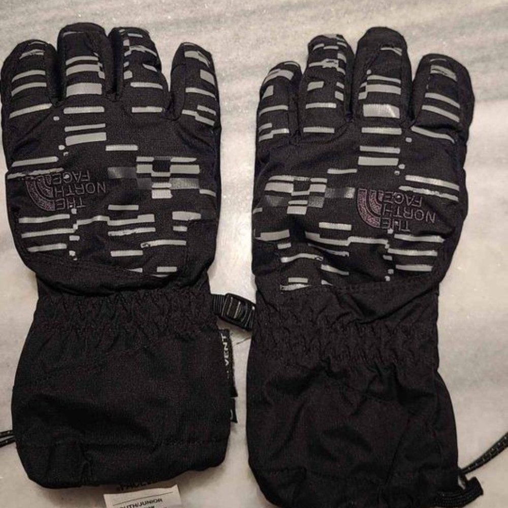 North Face Kids Waterproof Gloves - Size SMALL